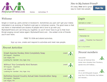 Tablet Screenshot of myinstantfriend.com